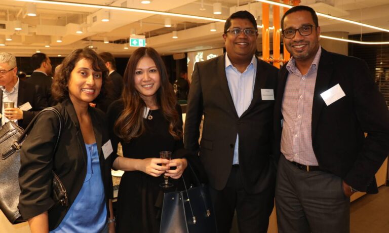 Mia Ni – Director at Grant Thornton, Rasika Dayananda – CEO of Australian Accountants, and Raj Deepan – a Tax and Business Advisory Partner at Grant Thornton Australia, Bizruption -WeWork, Sydney Mia Ni Director at Grant Thornton Rasika Dayananda CEO of Australian Accountants and Raj Deepan a Tax and Business Advisory Partner at Grant Thornton Australia Bizruption WeWork Sydney