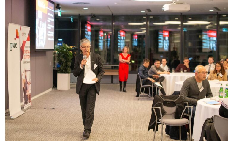 netStripes co-founder Angelo Grasso at Bizruption, 2018 netStripes co founder Angelo Grasso at Bizruption 2018
