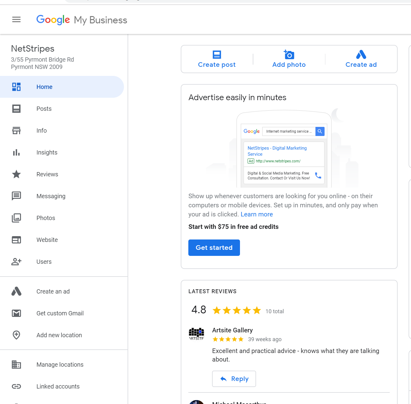 Google Post