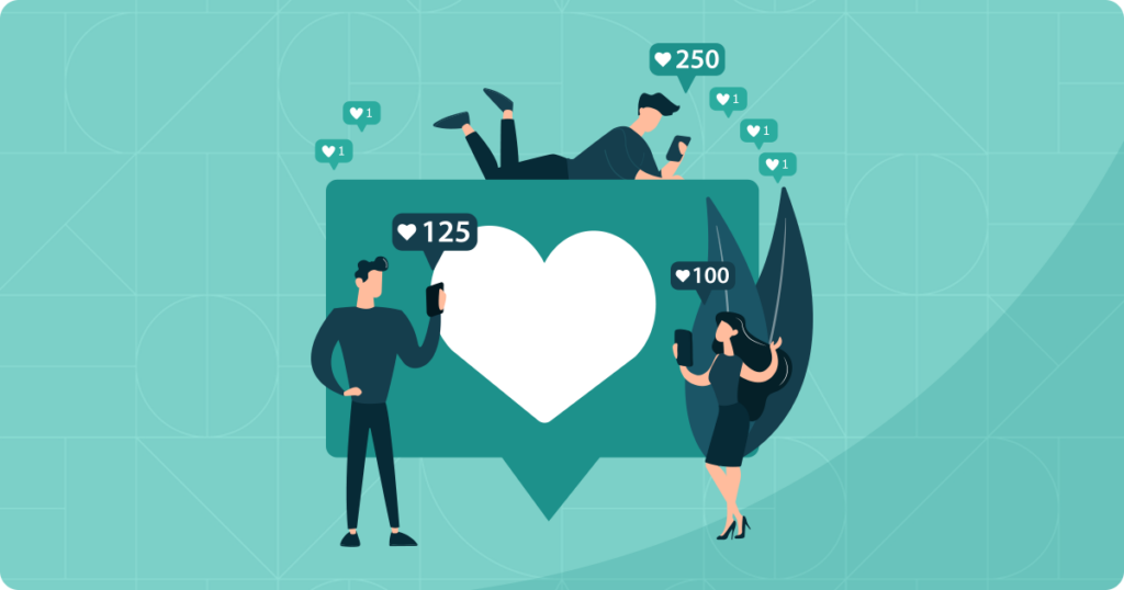engaging with followers on social media