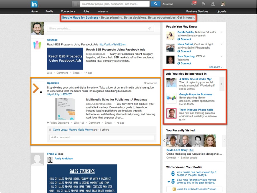 Linkedin ads